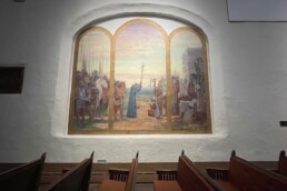 Fellows learning about local efforts to foster a collaborative creative community and support people, ideas, and art forms that are underrepresented in Santa Fe's commercial art scene.